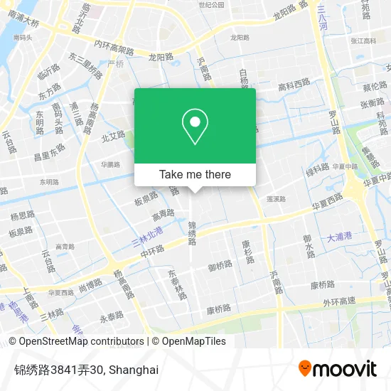 锦绣路3841弄30 map