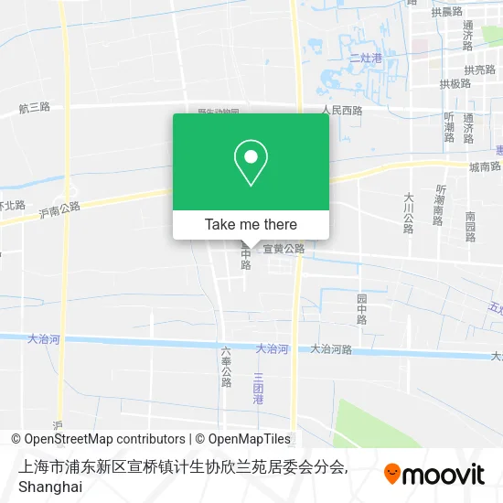 上海市浦东新区宣桥镇计生协欣兰苑居委会分会 map