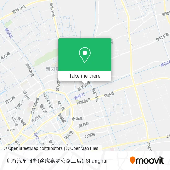 启珩汽车服务(途虎嘉罗公路二店) map