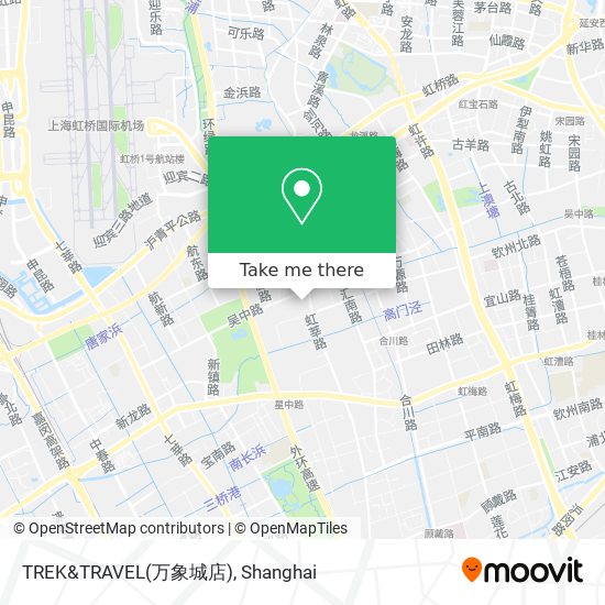 TREK&TRAVEL(万象城店) map