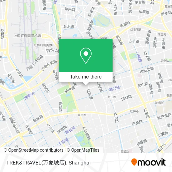 TREK&TRAVEL(万象城店) map