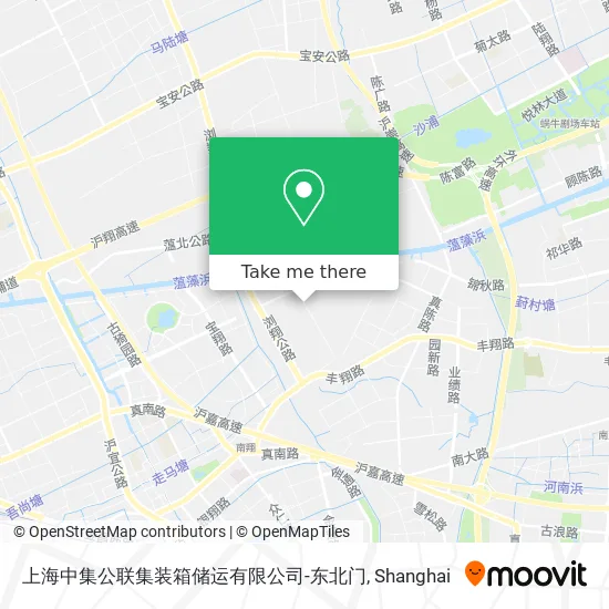 上海中集公联集装箱储运有限公司-东北门 map