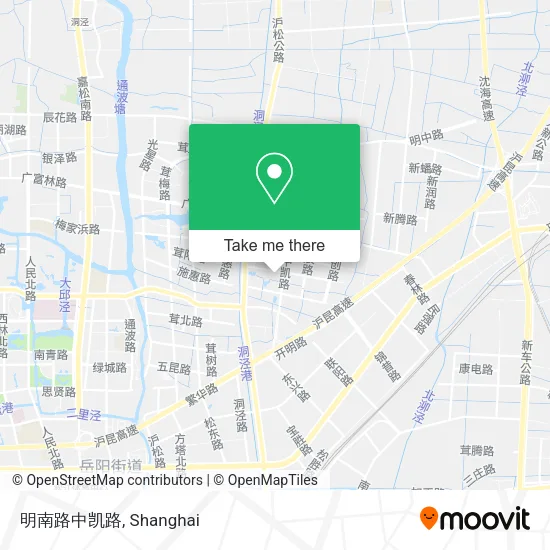 明南路中凯路 map