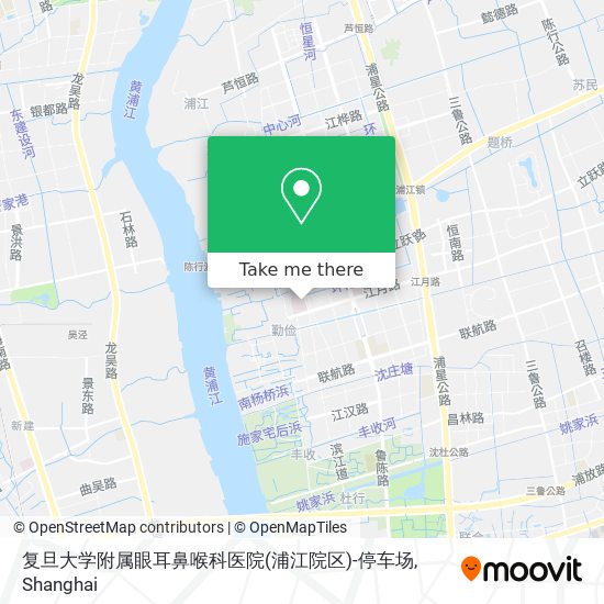 复旦大学附属眼耳鼻喉科医院(浦江院区)-停车场 map