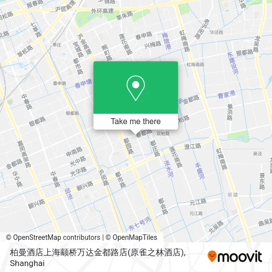 柏曼酒店上海颛桥万达金都路店(原雀之林酒店) map