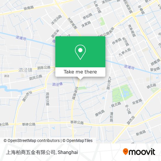 上海柏商五金有限公司 map