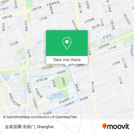 金家苗圃-东南门 map