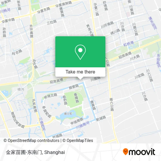 金家苗圃-东南门 map