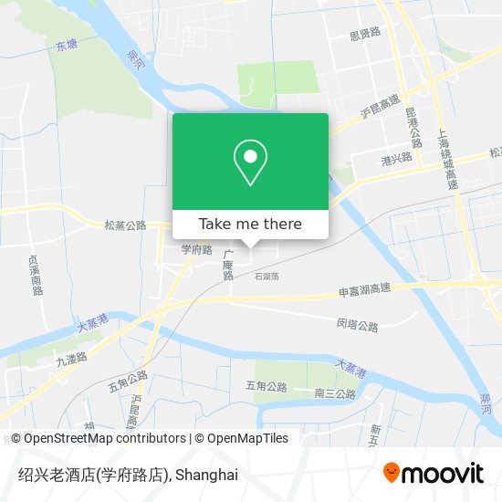 绍兴老酒店(学府路店) map
