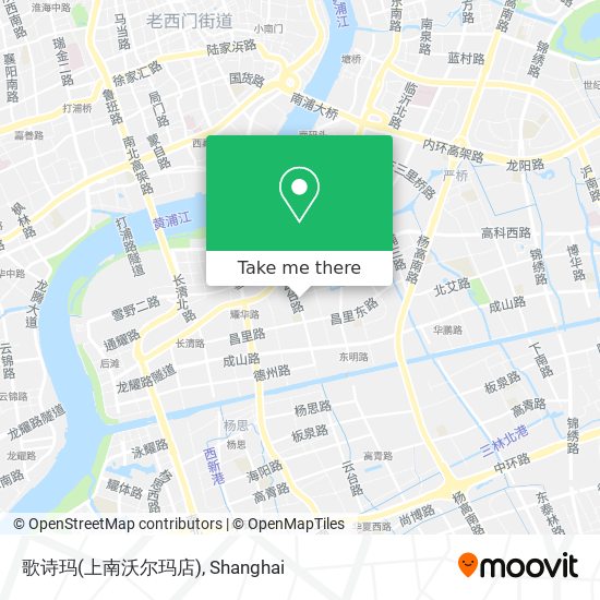 歌诗玛(上南沃尔玛店) map