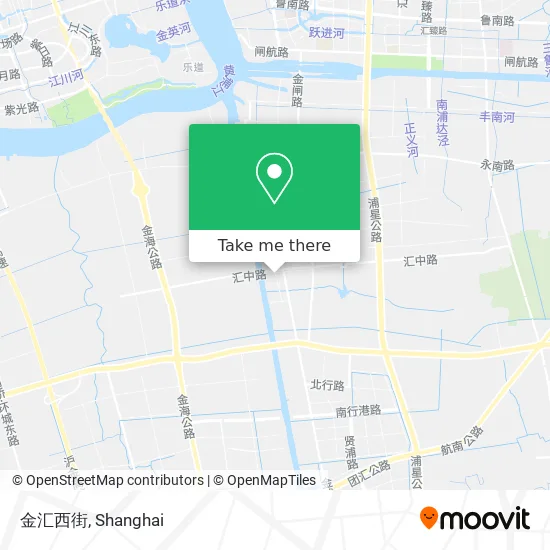 金汇西街 map