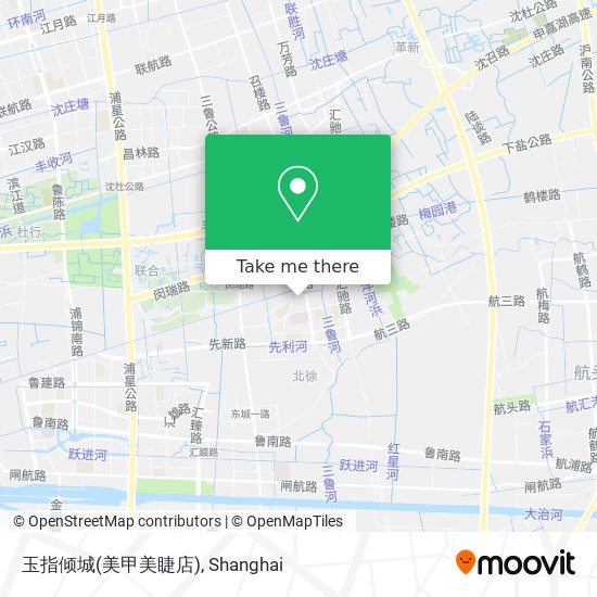 玉指倾城(美甲美睫店) map