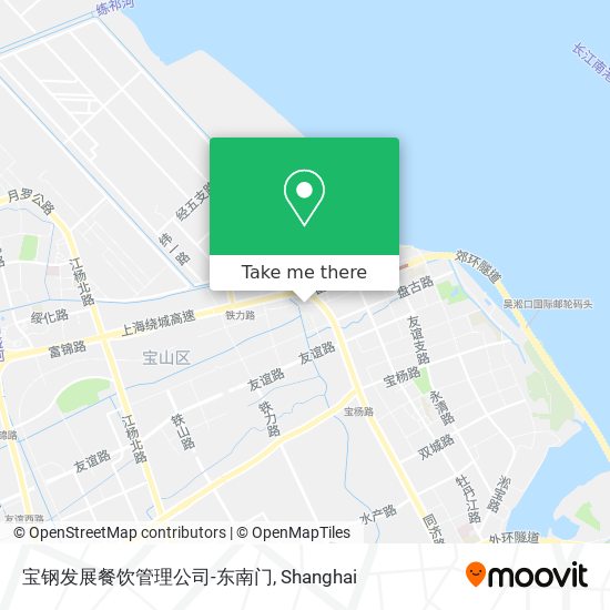 宝钢发展餐饮管理公司-东南门 map