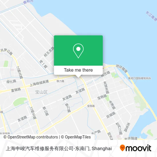 上海申峻汽车维修服务有限公司-东南门 map