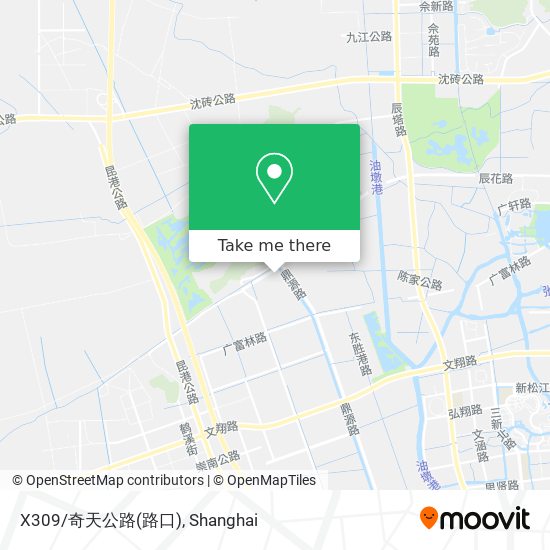 X309/奇天公路(路口) map