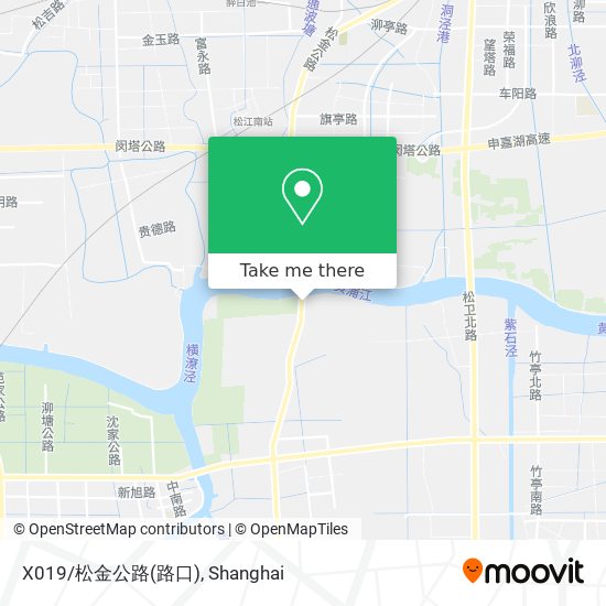 X019/松金公路(路口) map
