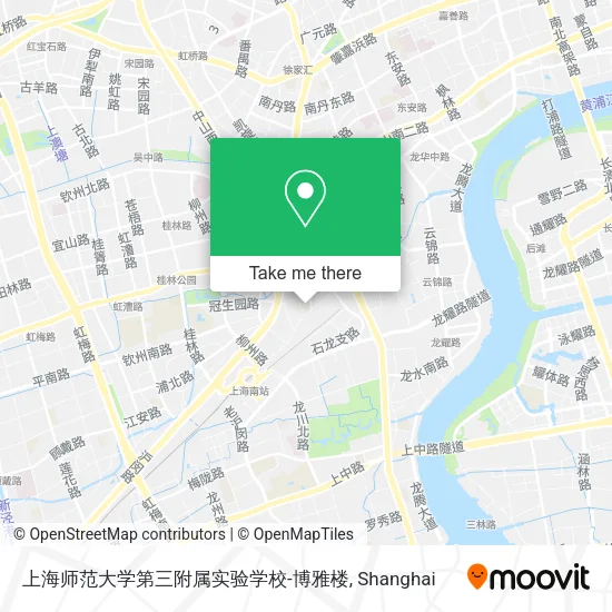 上海师范大学第三附属实验学校-博雅楼 map
