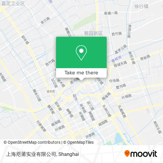 上海咫莆实业有限公司 map