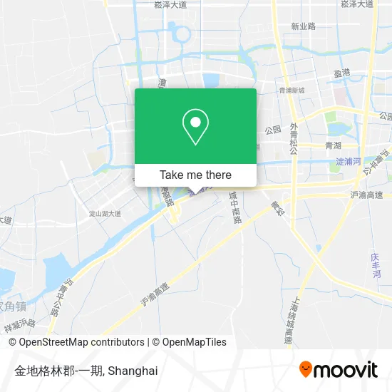 金地格林郡-一期 map