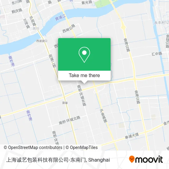 上海诚艺包装科技有限公司-东南门 map
