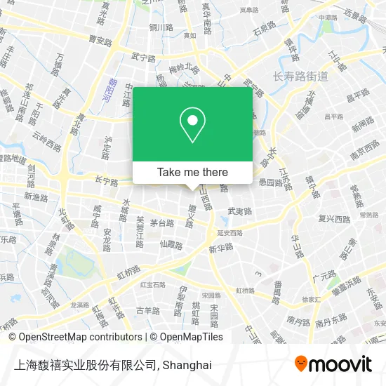 上海馥禧实业股份有限公司 map