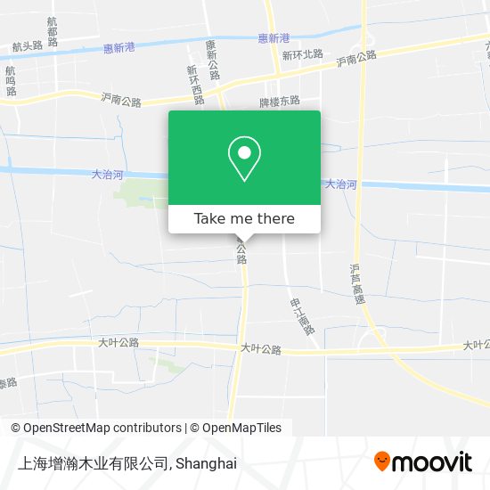 上海增瀚木业有限公司 map