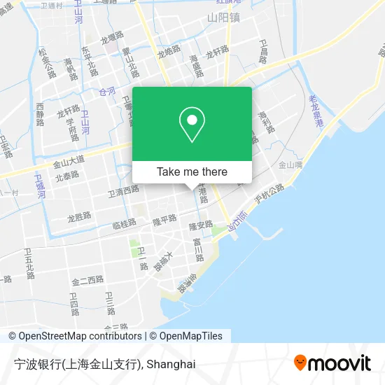 宁波银行(上海金山支行) map