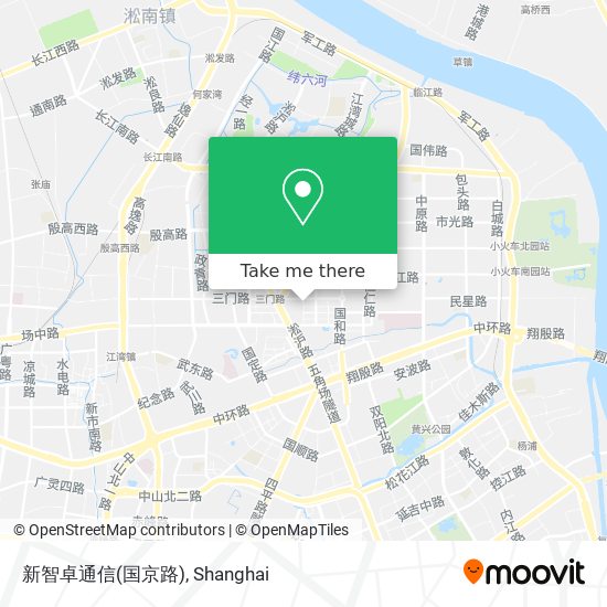 新智卓通信(国京路) map