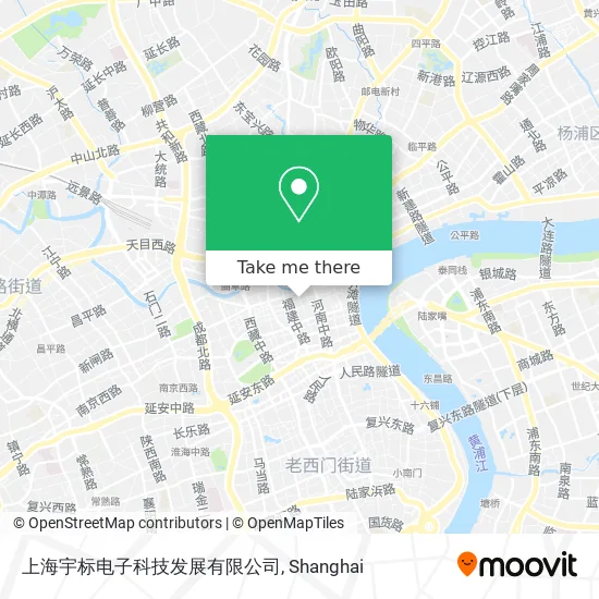 上海宇标电子科技发展有限公司 map