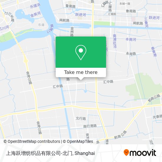 上海跃增纺织品有限公司-北门 map