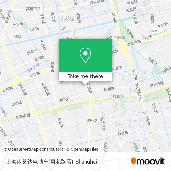 上海依莱达电动车(康花路店) map