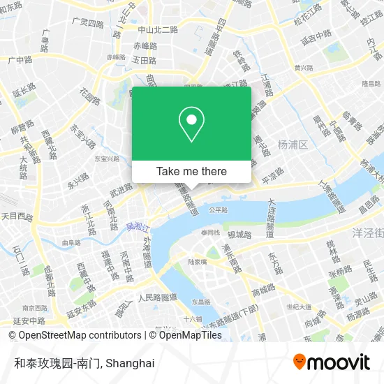 和泰玫瑰园-南门 map