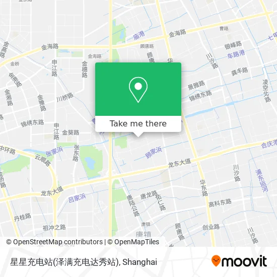 星星充电站(泽满充电达秀站) map