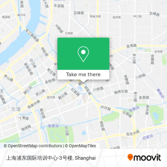 上海浦东国际培训中心-3号楼 map