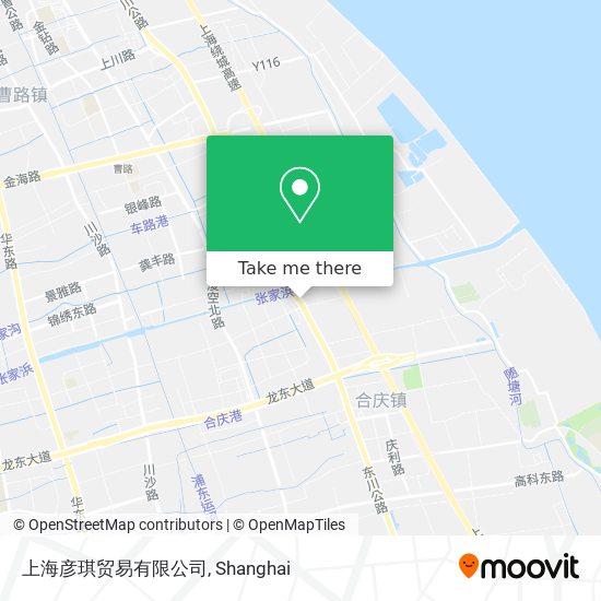 上海彦琪贸易有限公司 map