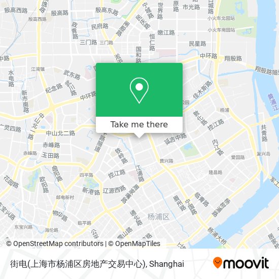 街电(上海市杨浦区房地产交易中心) map