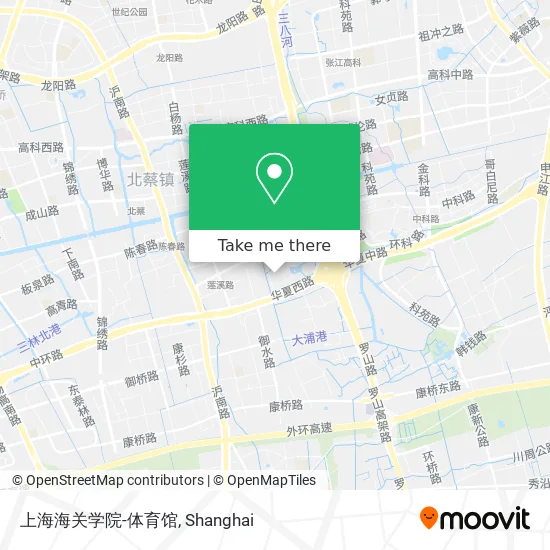 上海海关学院-体育馆 map