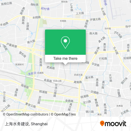 上海水务建设 map