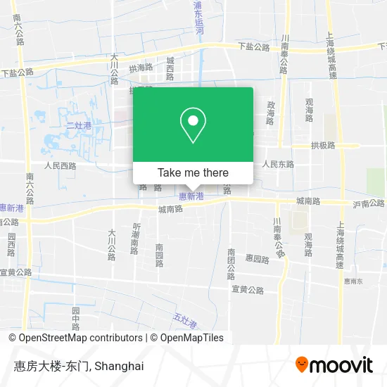 惠房大楼-东门 map