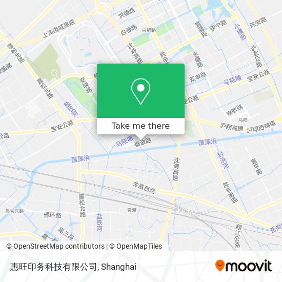 惠旺印务科技有限公司 map