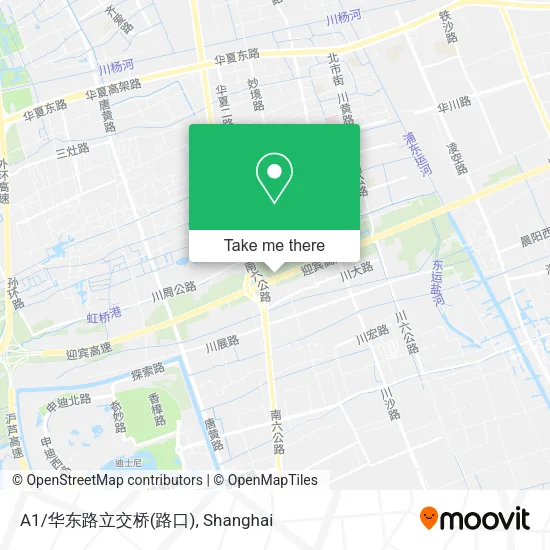 A1/华东路立交桥(路口) map
