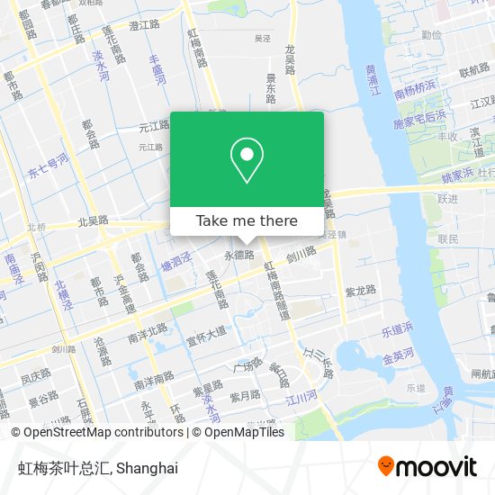 虹梅茶叶总汇 map