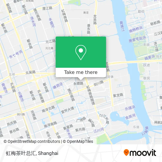 虹梅茶叶总汇 map
