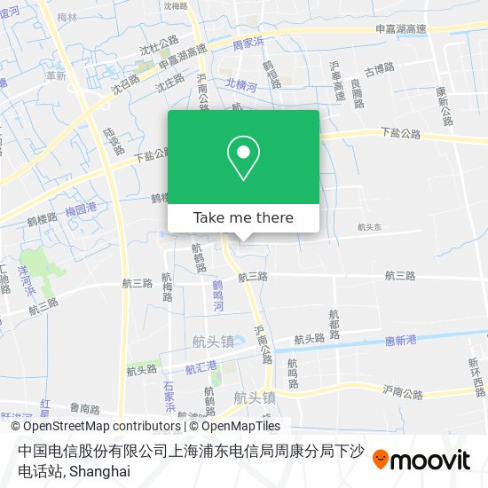 中国电信股份有限公司上海浦东电信局周康分局下沙电话站 map