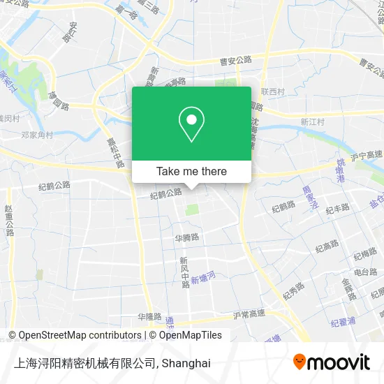 上海浔阳精密机械有限公司 map