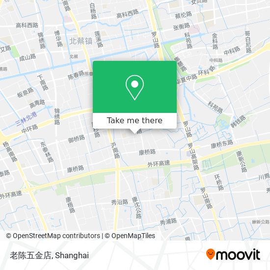 老陈五金店 map