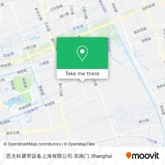 思夫科屠宰设备上海有限公司-东南门 map