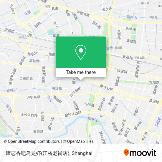 暗恋香吧岛龙虾(江桥老街店) map