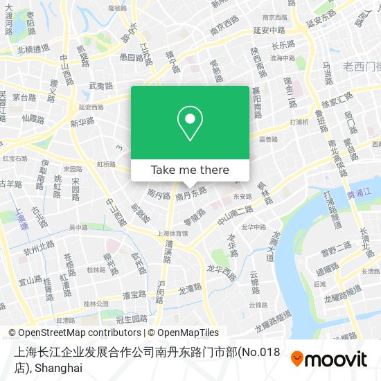 上海长江企业发展合作公司南丹东路门市部(No.018店) map