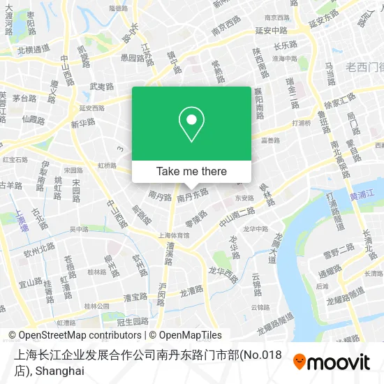 上海长江企业发展合作公司南丹东路门市部(No.018店) map